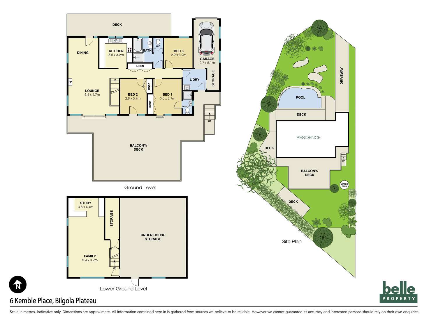 Floorplan of Homely house listing, 6 Kemble Place, Bilgola Plateau NSW 2107