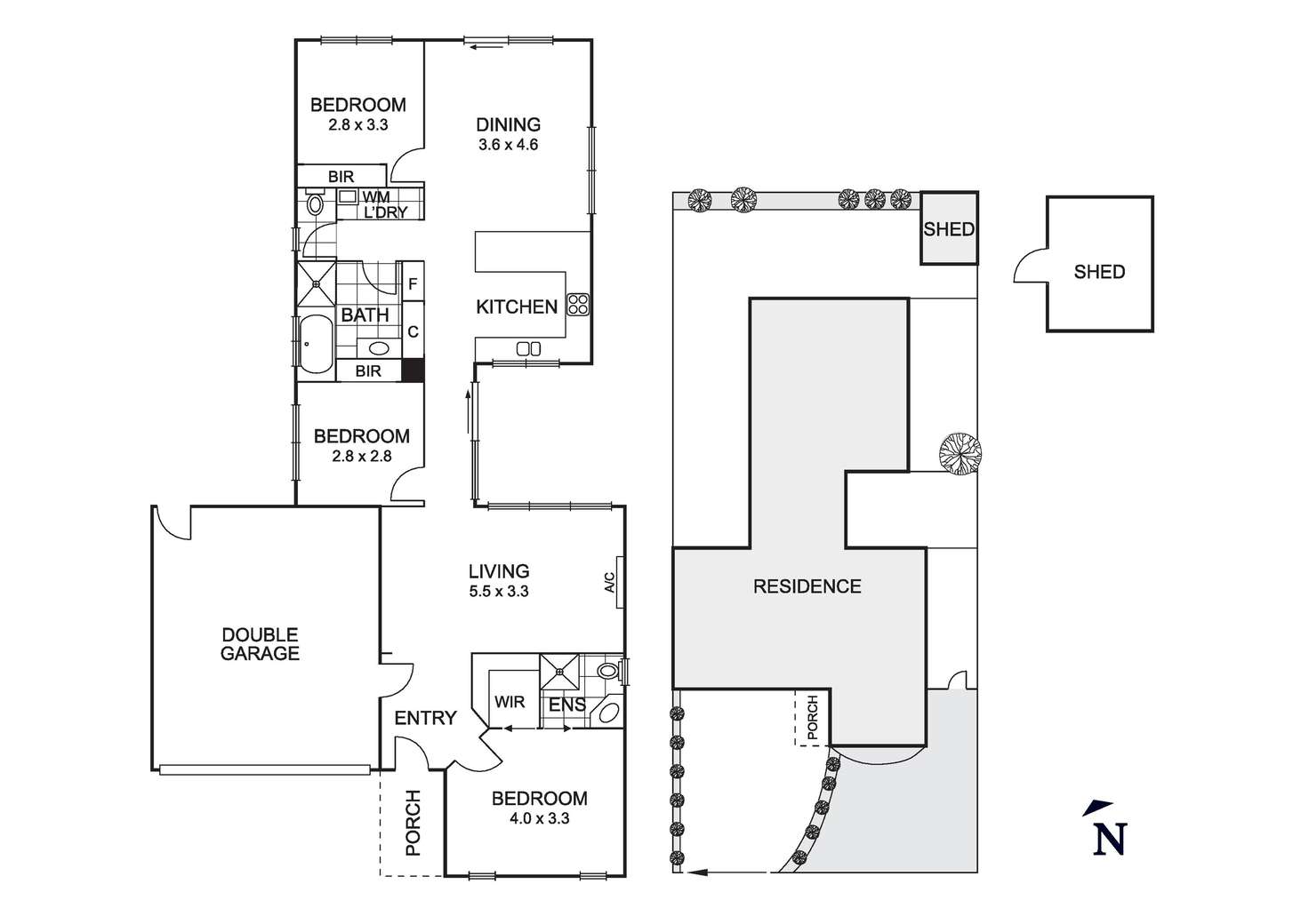 Floorplan of Homely house listing, 155 Shaws Road, Werribee VIC 3030