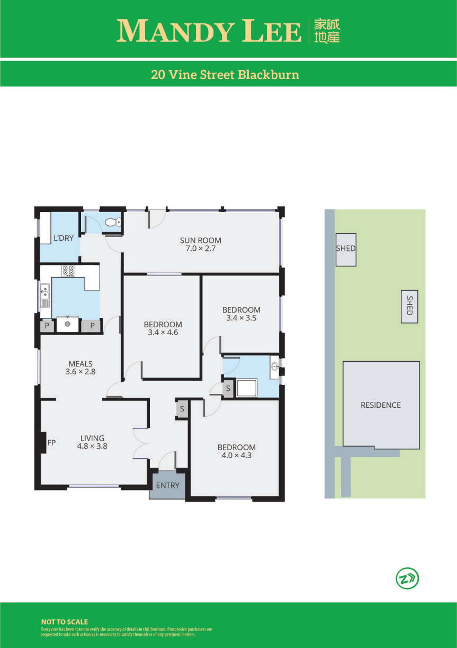 Floorplan of Homely house listing, 20 Vine Street, Blackburn VIC 3130