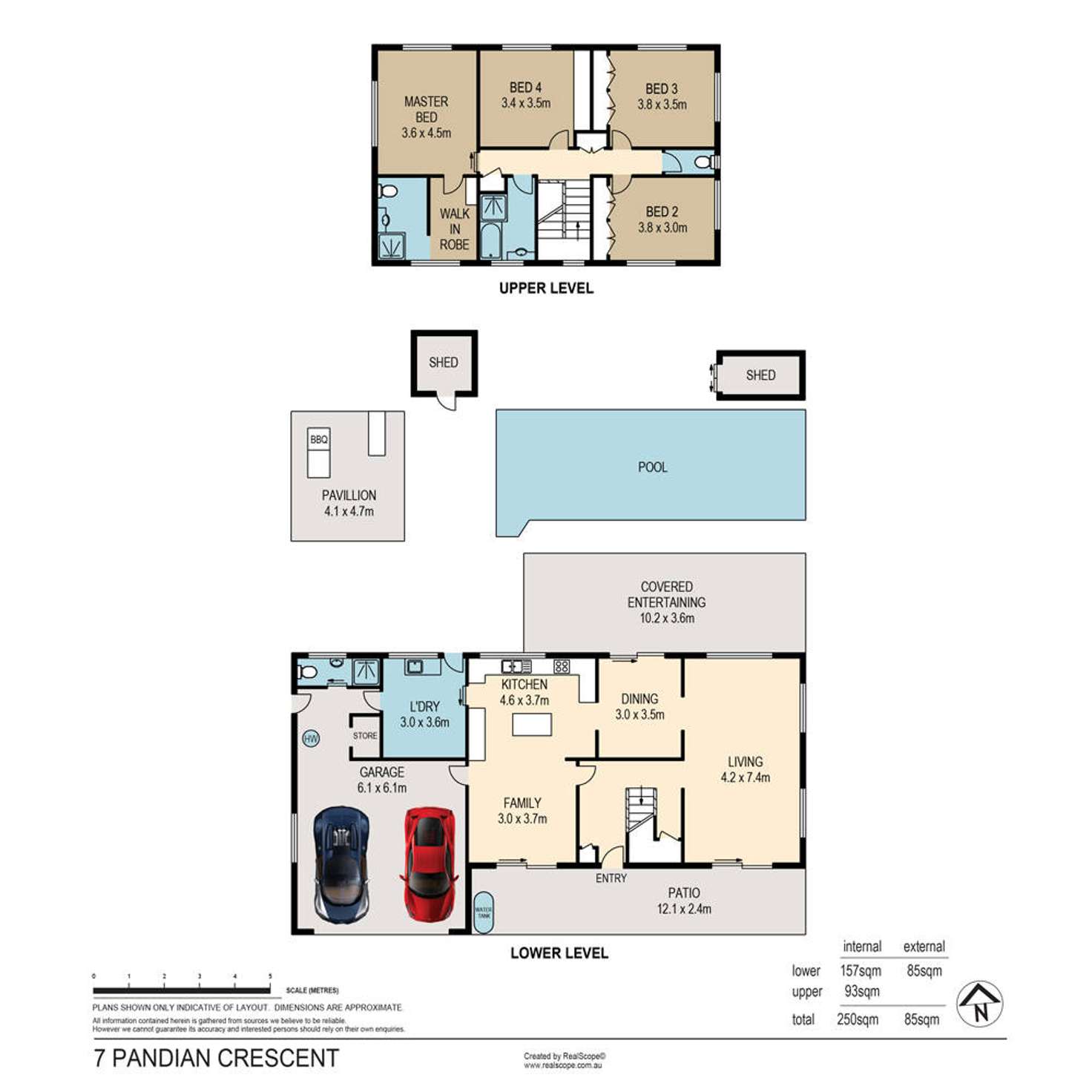 Floorplan of Homely house listing, 7 Pandian Crescent, Bellbowrie QLD 4070