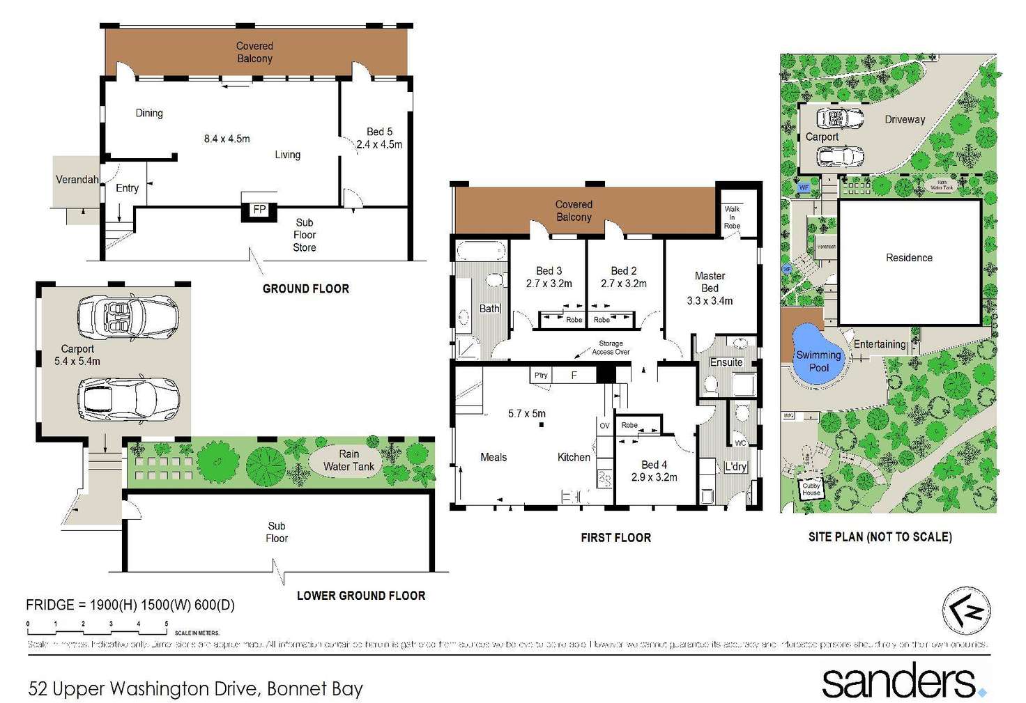 Floorplan of Homely house listing, 52 Upper Washington Drive, Bonnet Bay NSW 2226