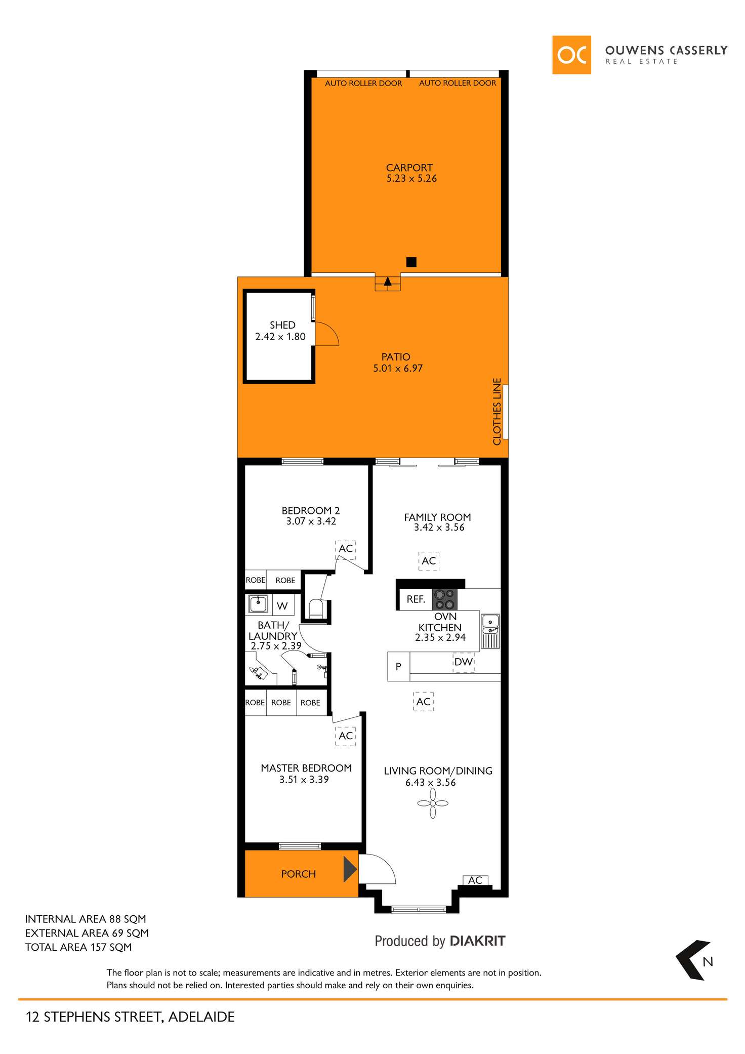 Floorplan of Homely house listing, 12 Stephens Street, Adelaide SA 5000