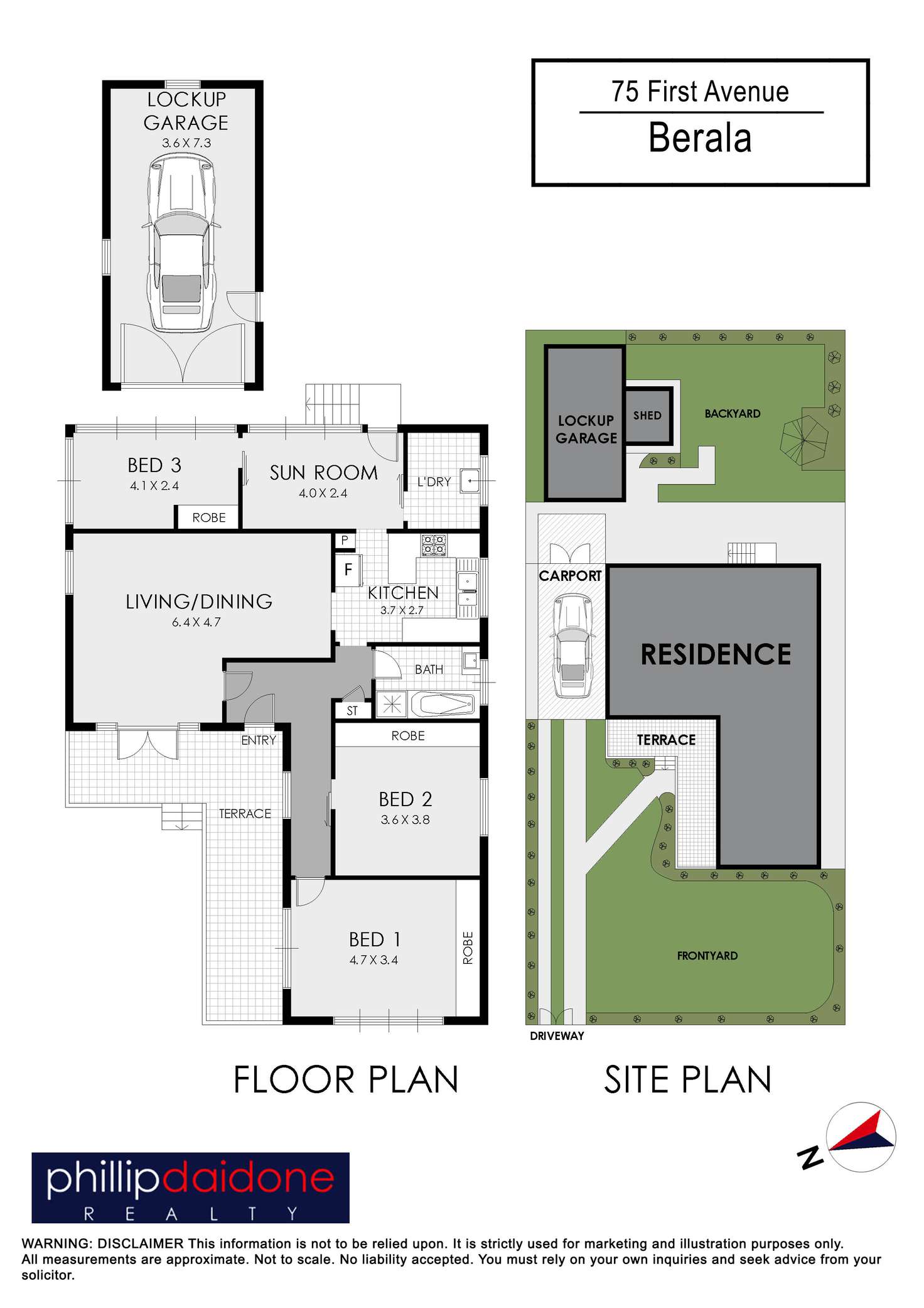 Floorplan of Homely house listing, 75 First Avenue, Berala NSW 2141