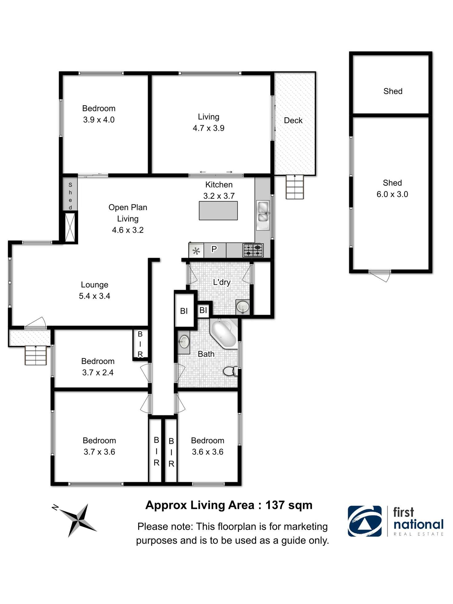 Floorplan of Homely house listing, 8 Fergusson Place, Bridgewater TAS 7030