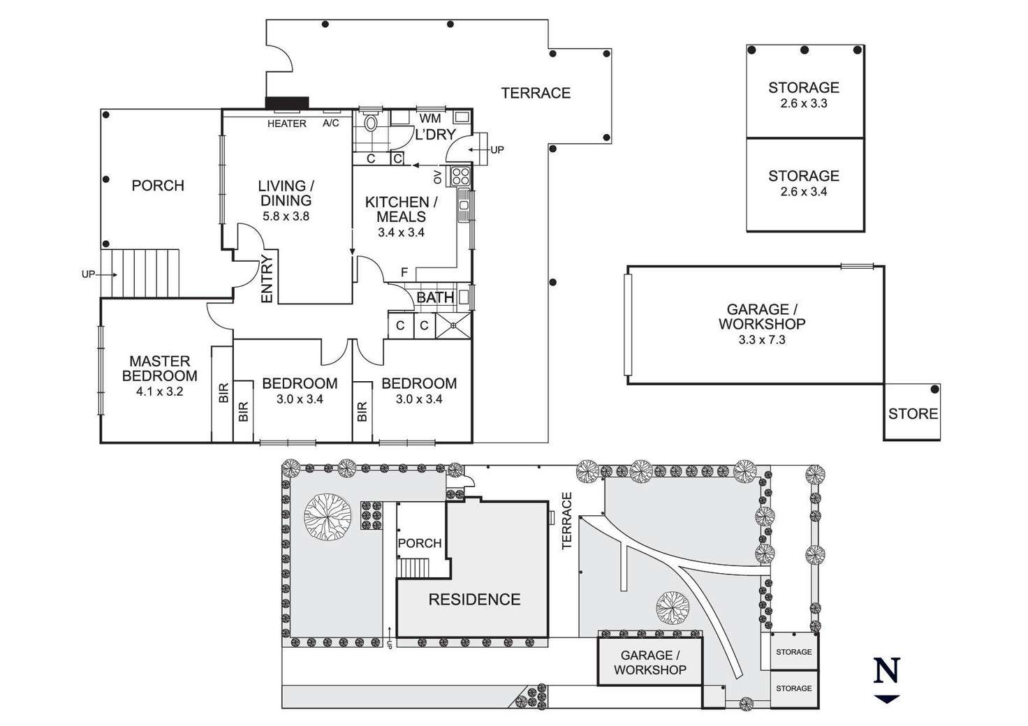 Floorplan of Homely house listing, 16 Chasta Crescent, Mitcham VIC 3132