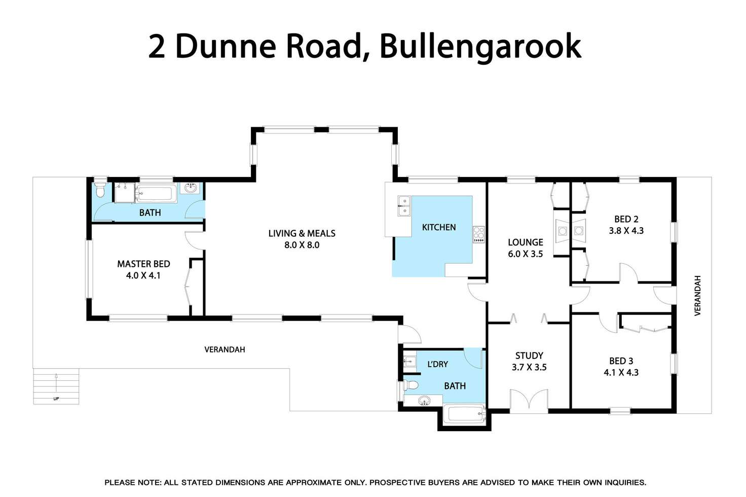 Floorplan of Homely acreageSemiRural listing, 2 Dunne Road, Bullengarook VIC 3437