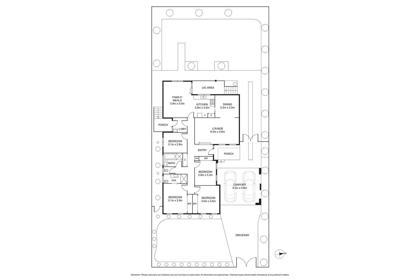 Floorplan of Homely house listing, 49 Rose Avenue, Bulleen VIC 3105