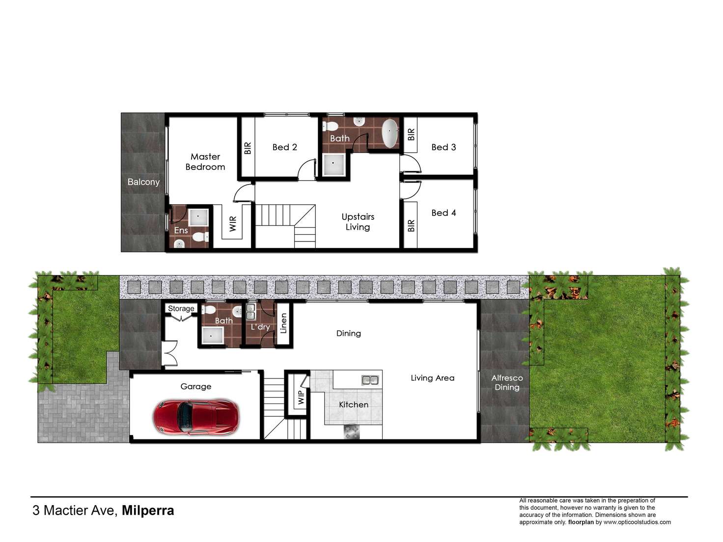 Floorplan of Homely house listing, 3 Mactier Avenue, Milperra NSW 2214