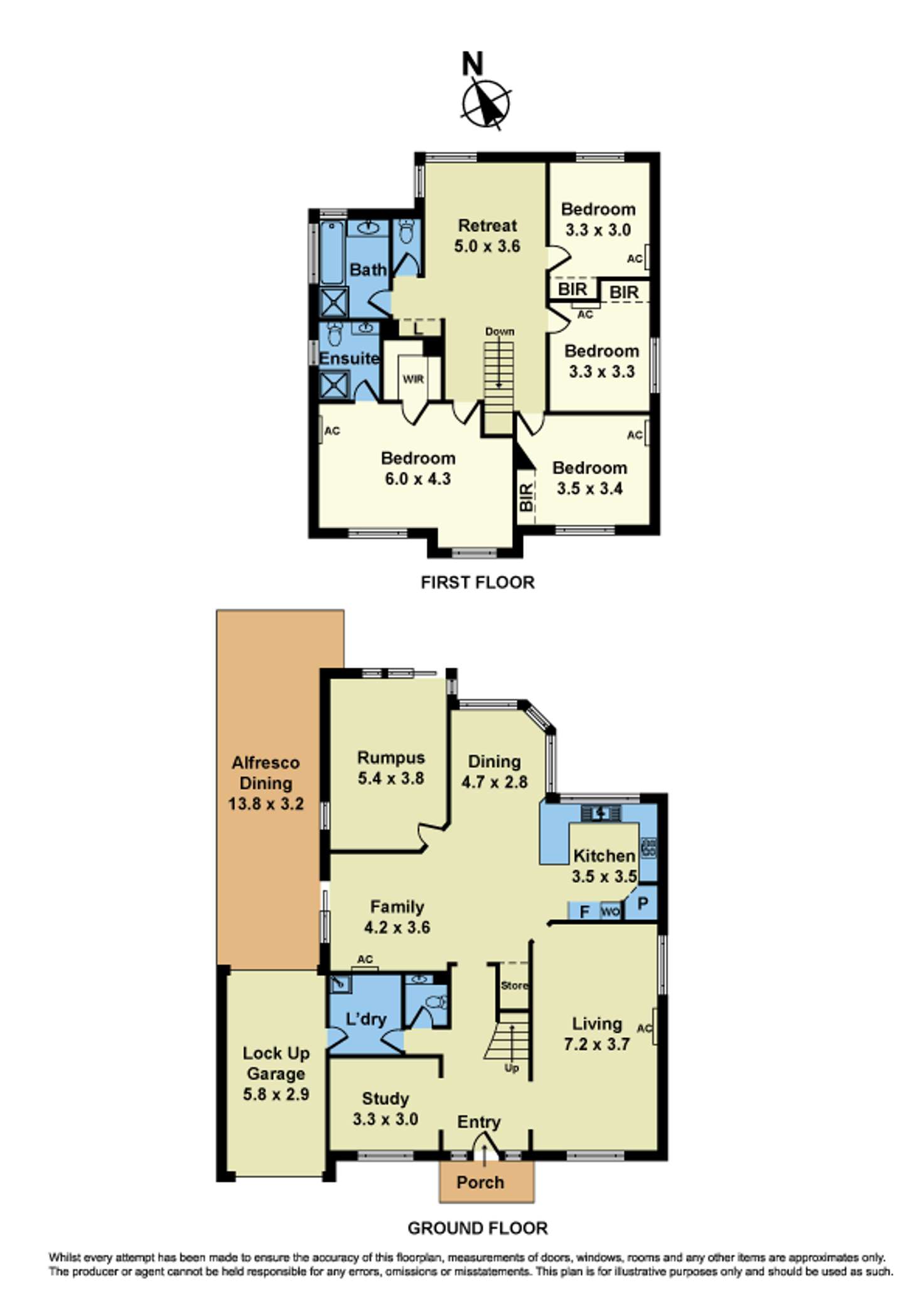 Floorplan of Homely house listing, 11 Augusta Crescent, Sunshine North VIC 3020