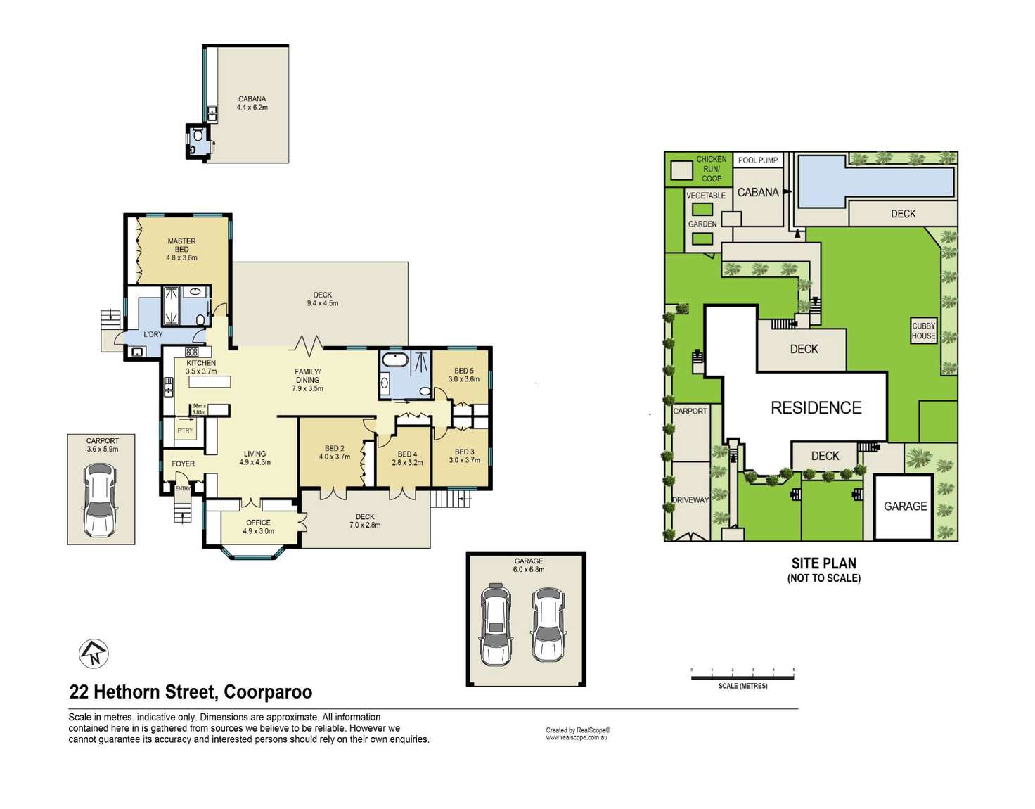 Floorplan of Homely house listing, 22 Hethorn Street, Coorparoo QLD 4151