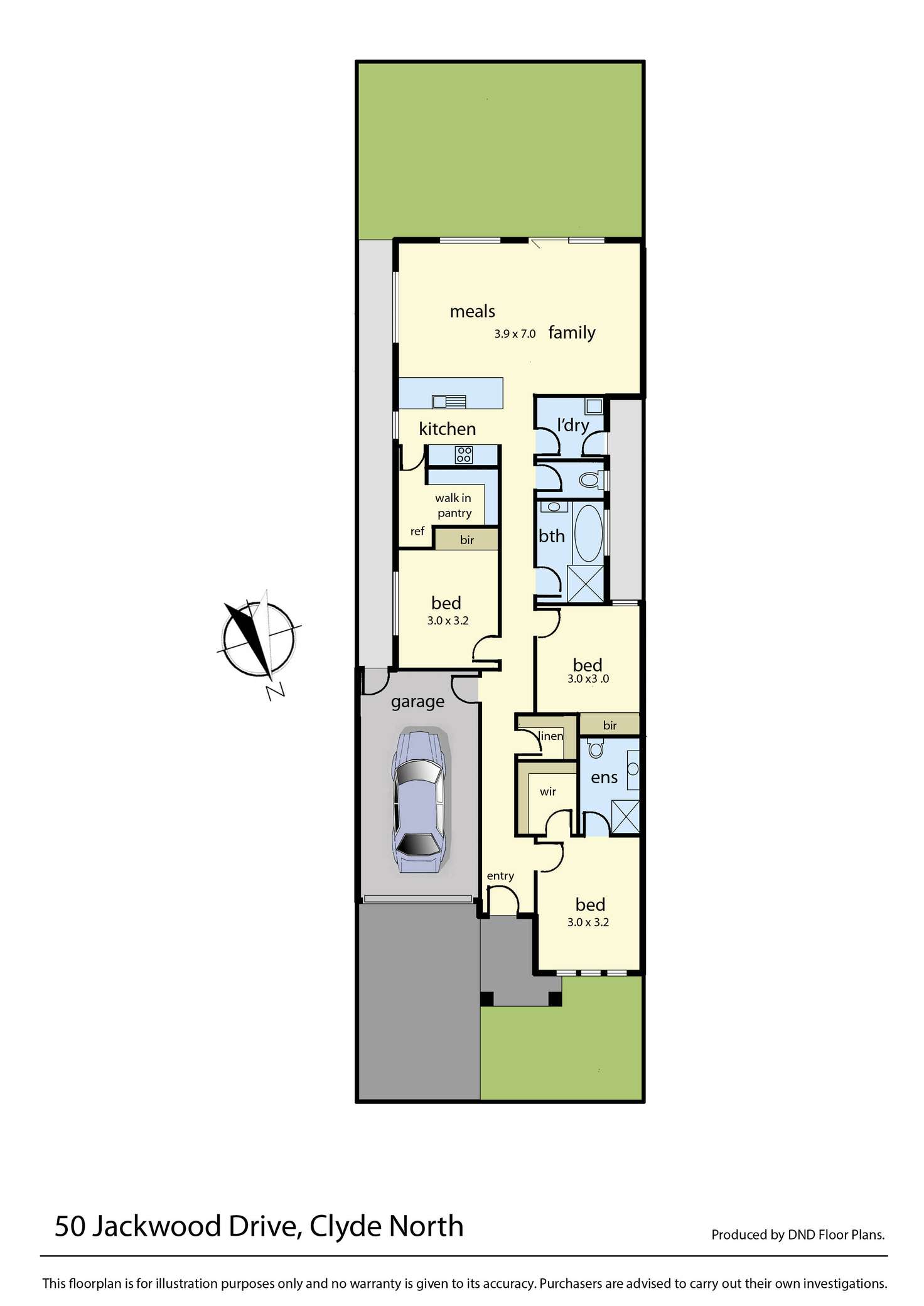 Floorplan of Homely house listing, 50 Jackwood Drive, Clyde North VIC 3978