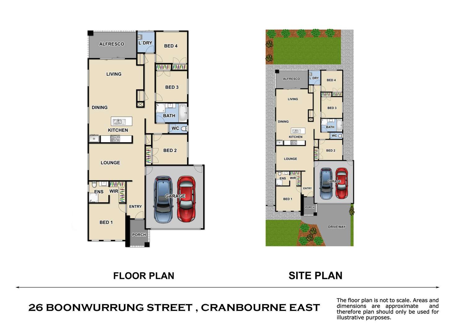 Floorplan of Homely house listing, 26 Boonwurrung Street, Cranbourne East VIC 3977