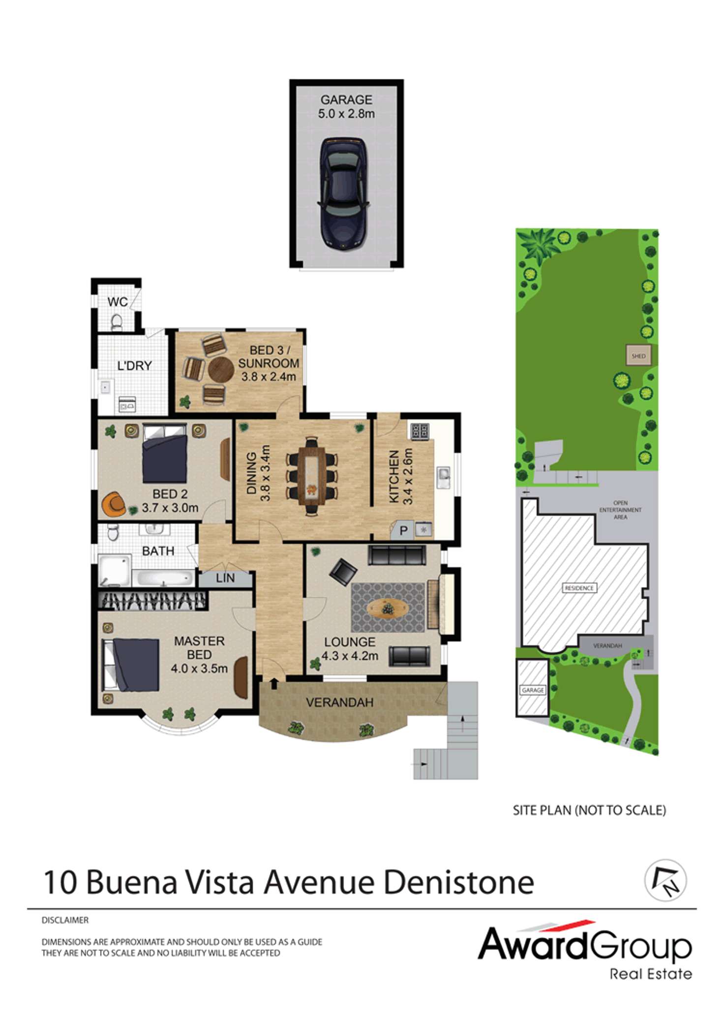 Floorplan of Homely house listing, 10 Buena Vista Avenue, Denistone NSW 2114