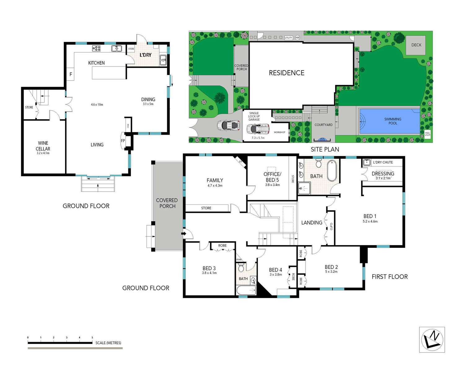 Floorplan of Homely house listing, 22 Clermiston Avenue, Roseville NSW 2069