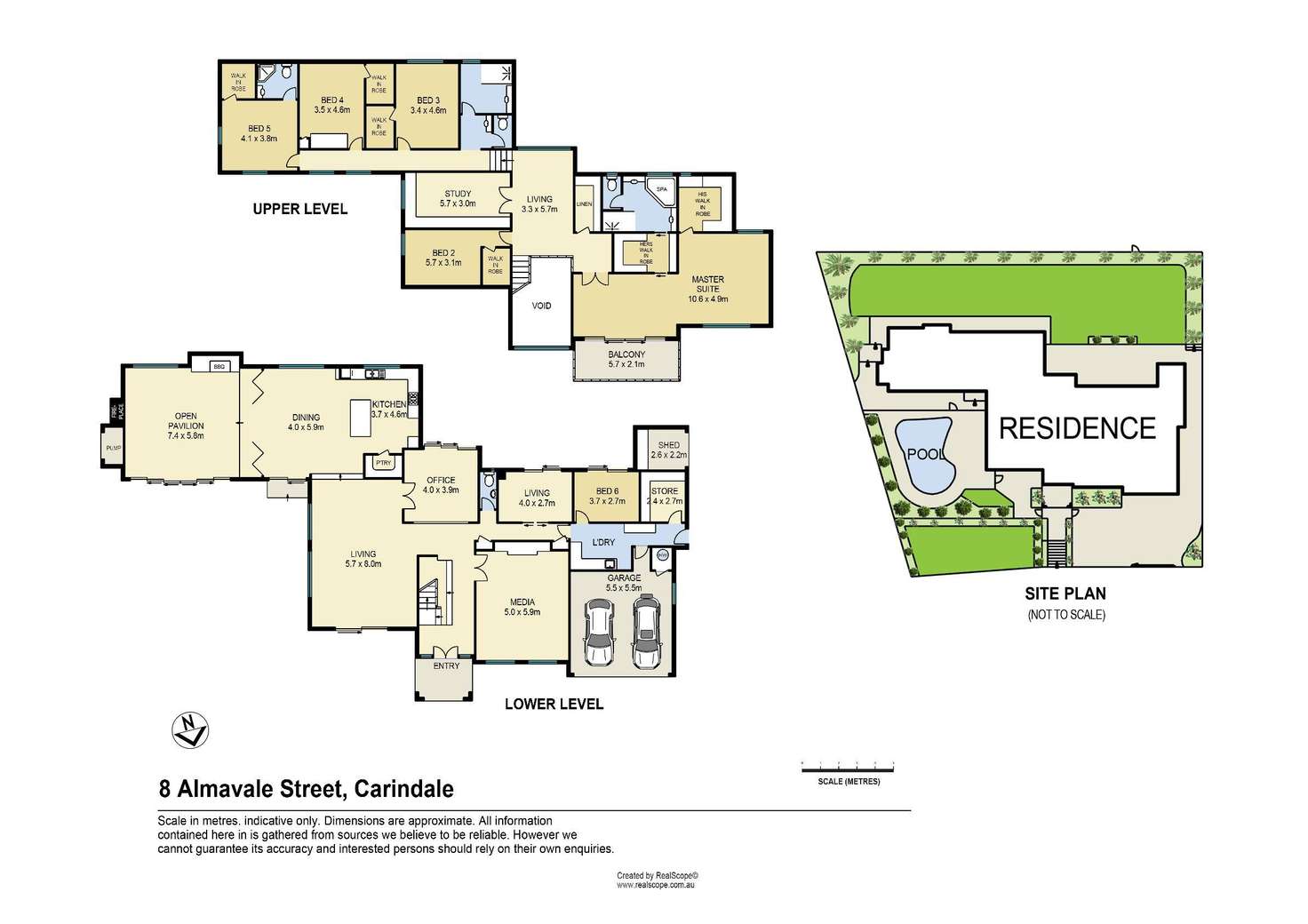 Floorplan of Homely house listing, 8 Almavale Street, Carindale QLD 4152