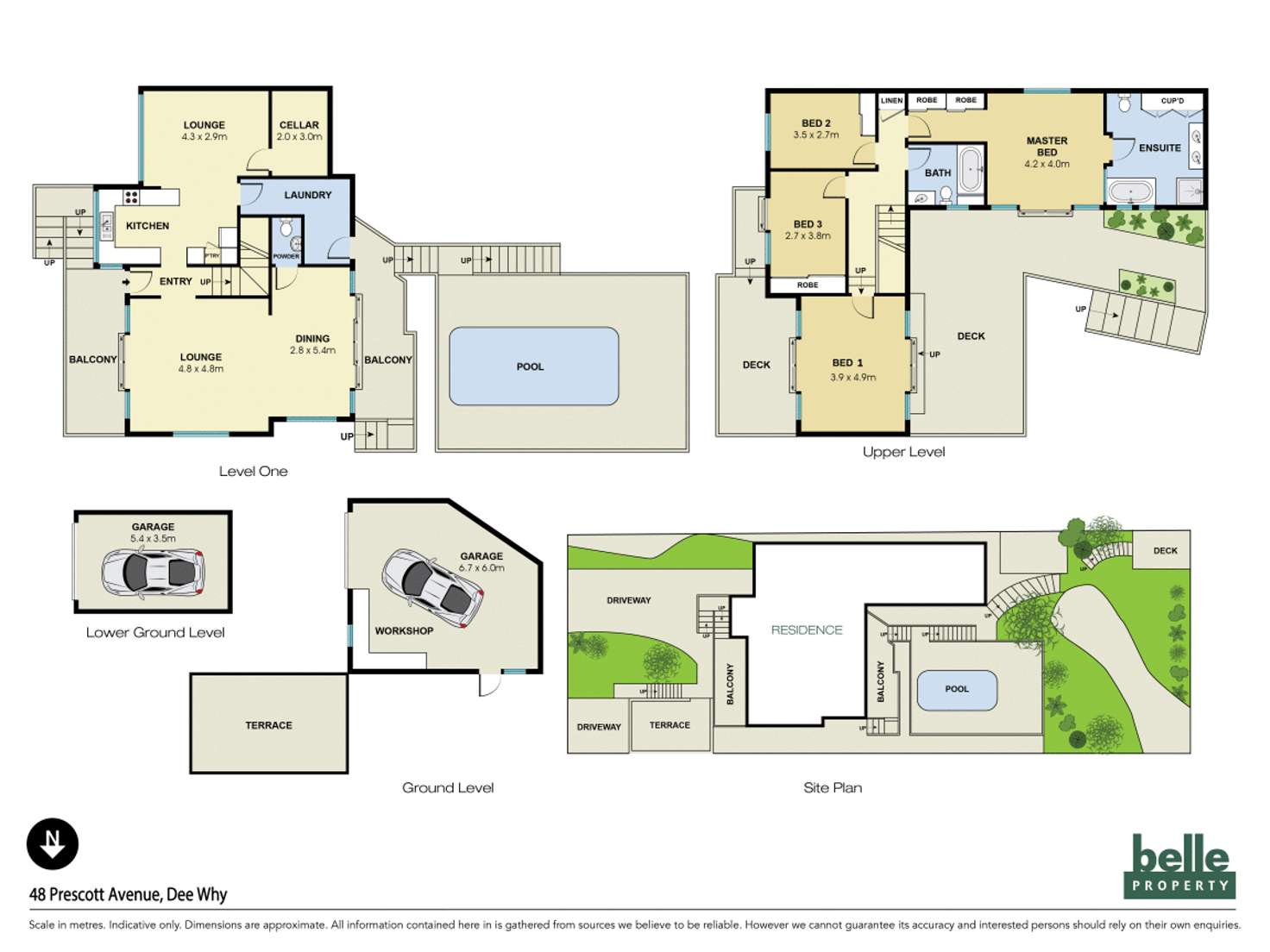 Floorplan of Homely house listing, 48 Prescott Avenue, Dee Why NSW 2099