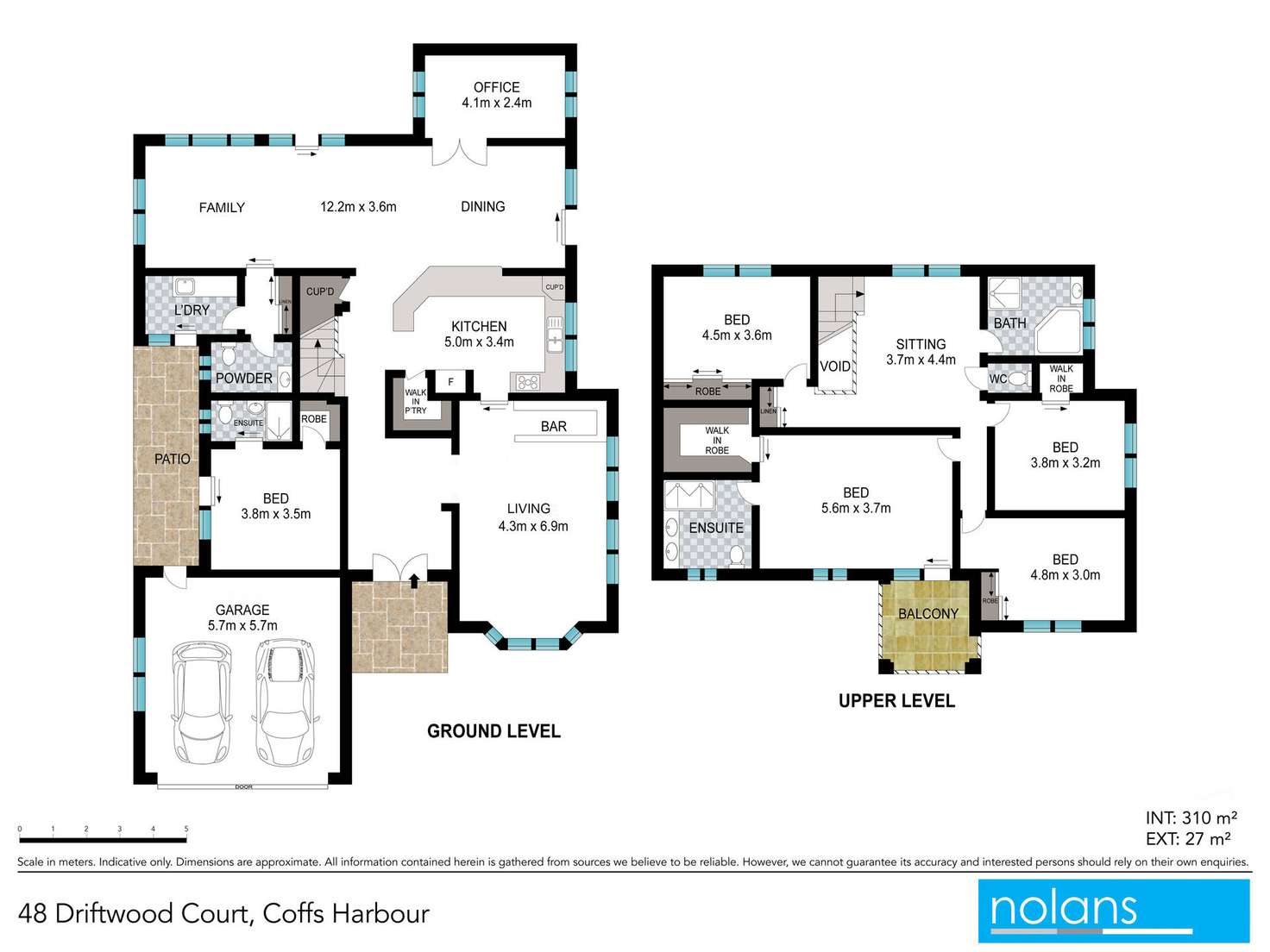 Floorplan of Homely house listing, 48 Driftwood Court, Coffs Harbour NSW 2450