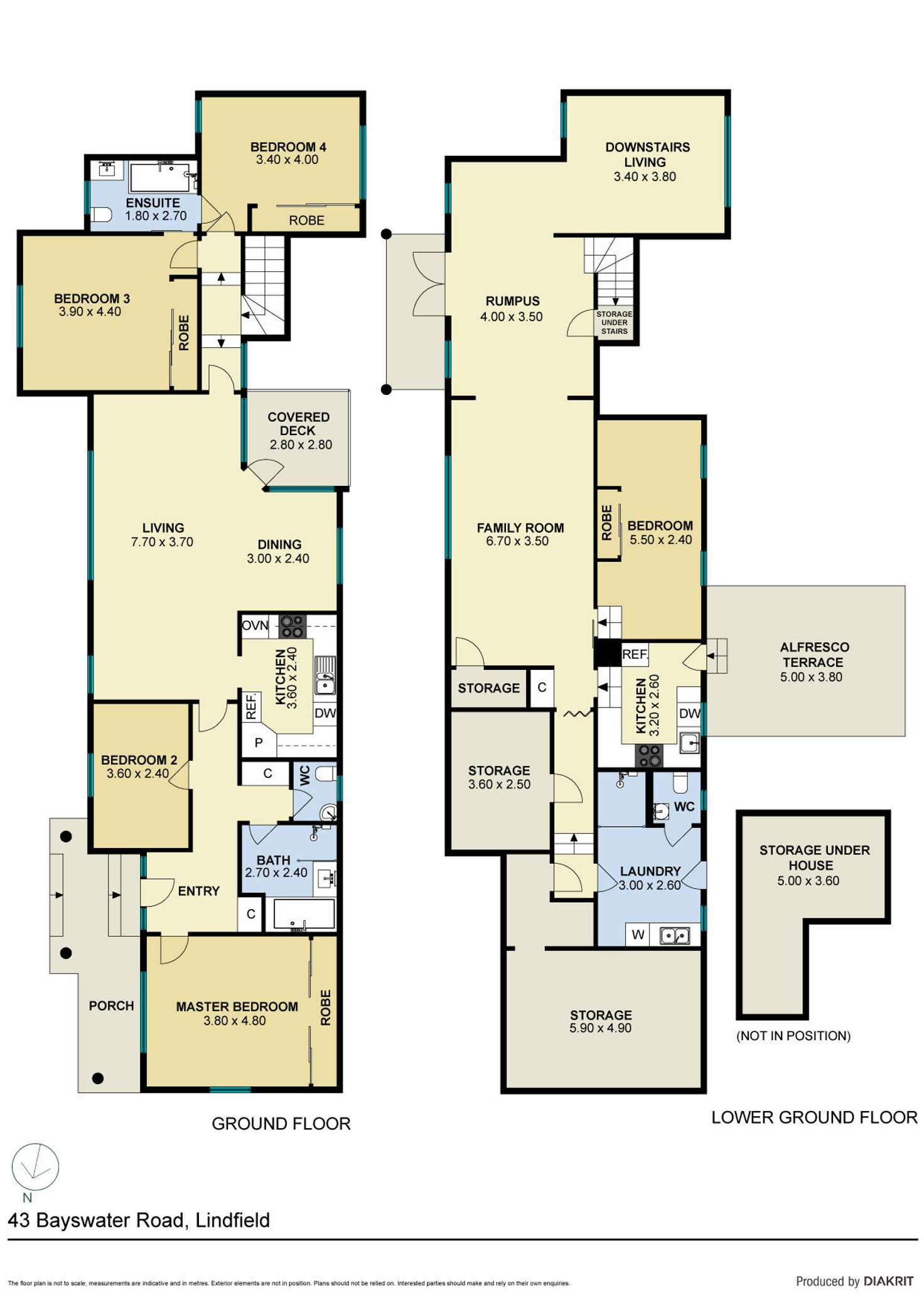 Floorplan of Homely house listing, 43 Bayswater Road, Lindfield NSW 2070