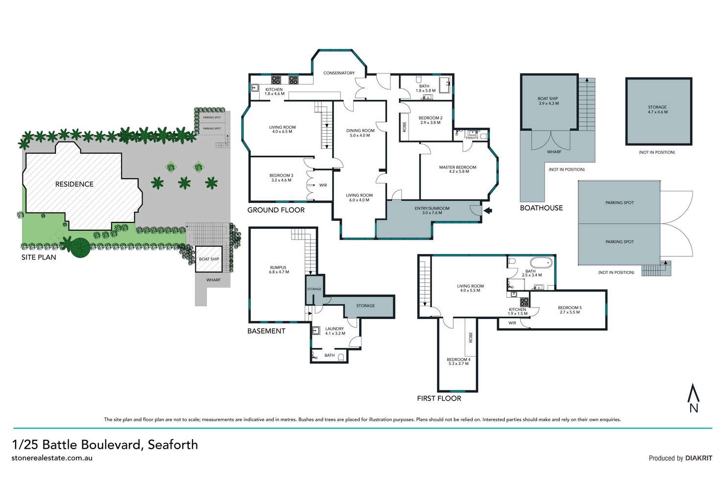 Floorplan of Homely house listing, 1/25 Battle Boulevard, Seaforth NSW 2092