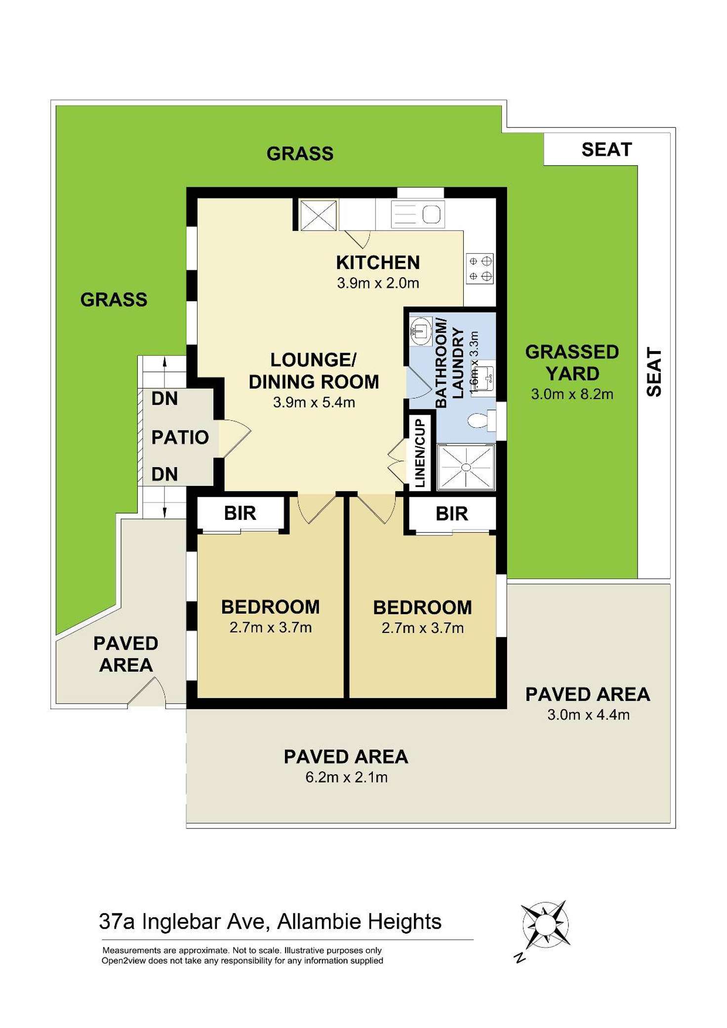 Floorplan of Homely house listing, 37a Inglebar Avenue, Allambie Heights NSW 2100