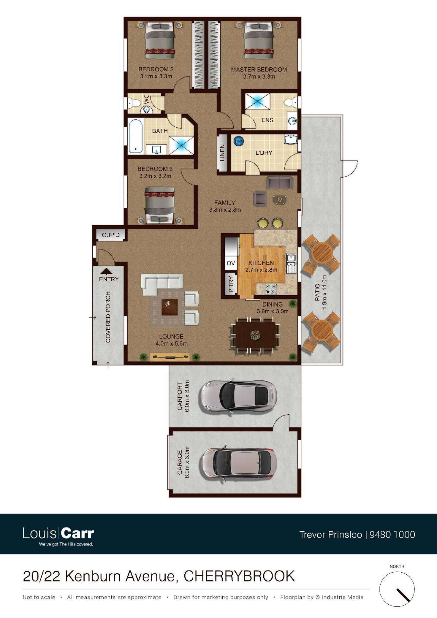 Floorplan of Homely house listing, 20/20-22 Kenburn Avenue, Cherrybrook NSW 2126