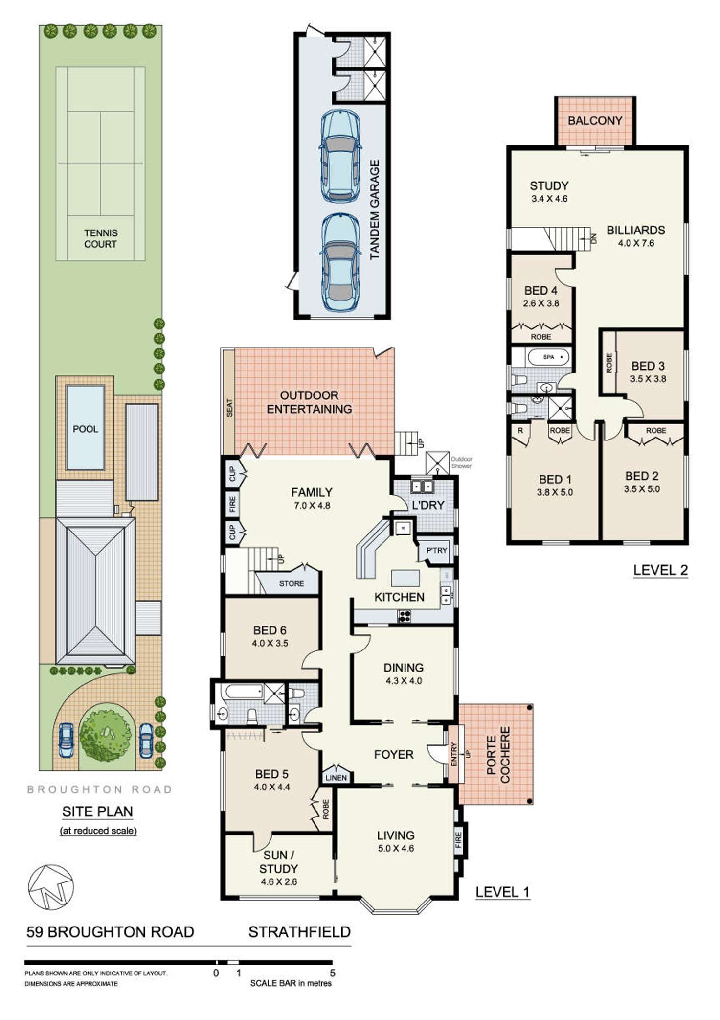 Floorplan of Homely house listing, 59 Broughton Road, Strathfield NSW 2135