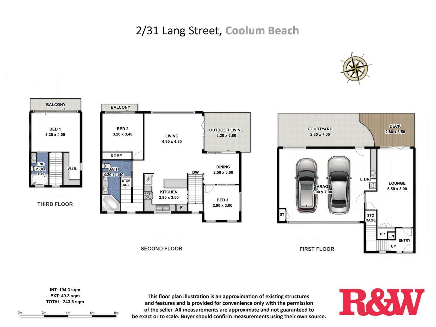 Floorplan of Homely house listing, 2/31 Lang Street, Coolum Beach QLD 4573