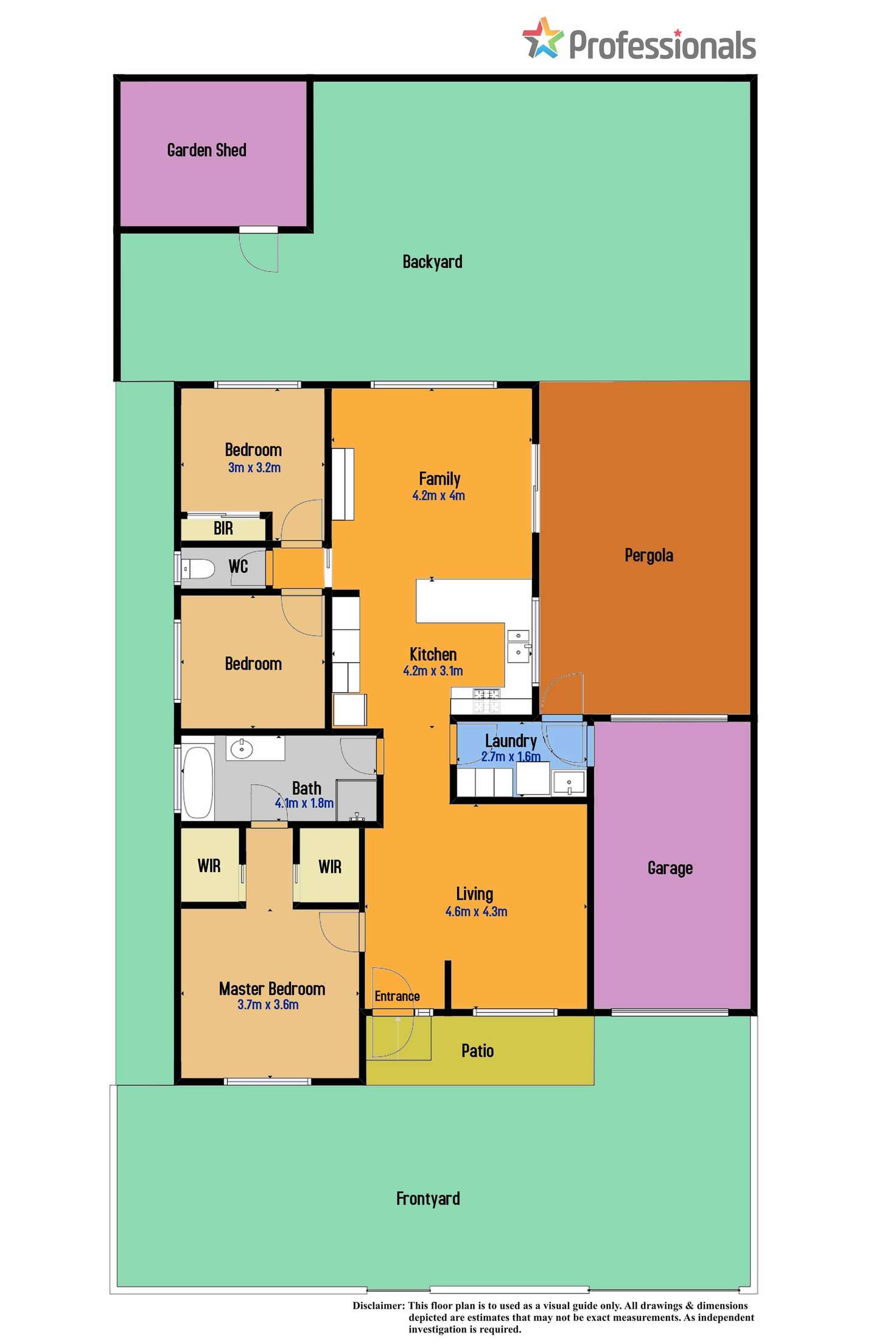 Floorplan of Homely house listing, 3 Lalor Court, Caroline Springs VIC 3023