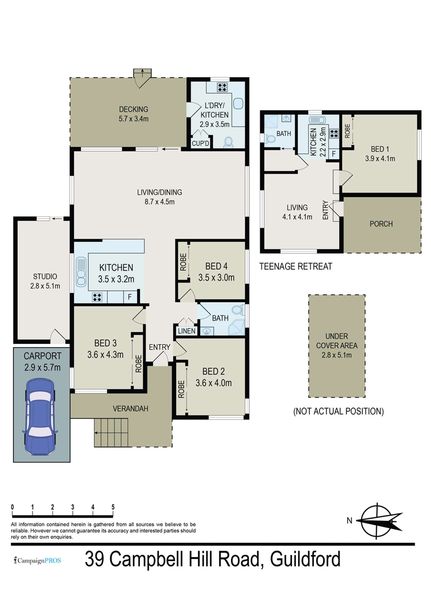 Floorplan of Homely house listing, 39 Campbell Hill Road, Guildford NSW 2161