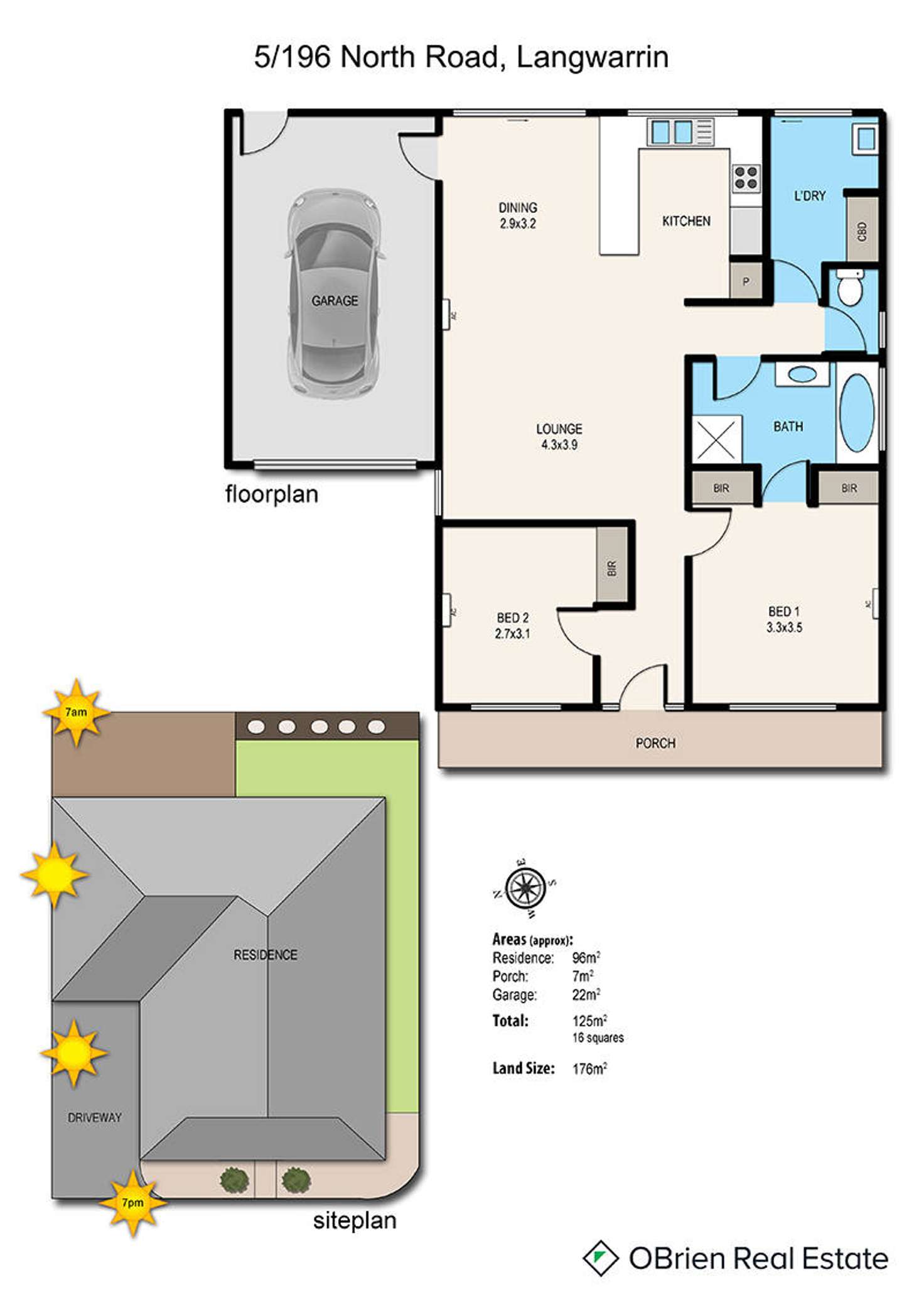 Floorplan of Homely unit listing, 5/196 North Road, Langwarrin VIC 3910