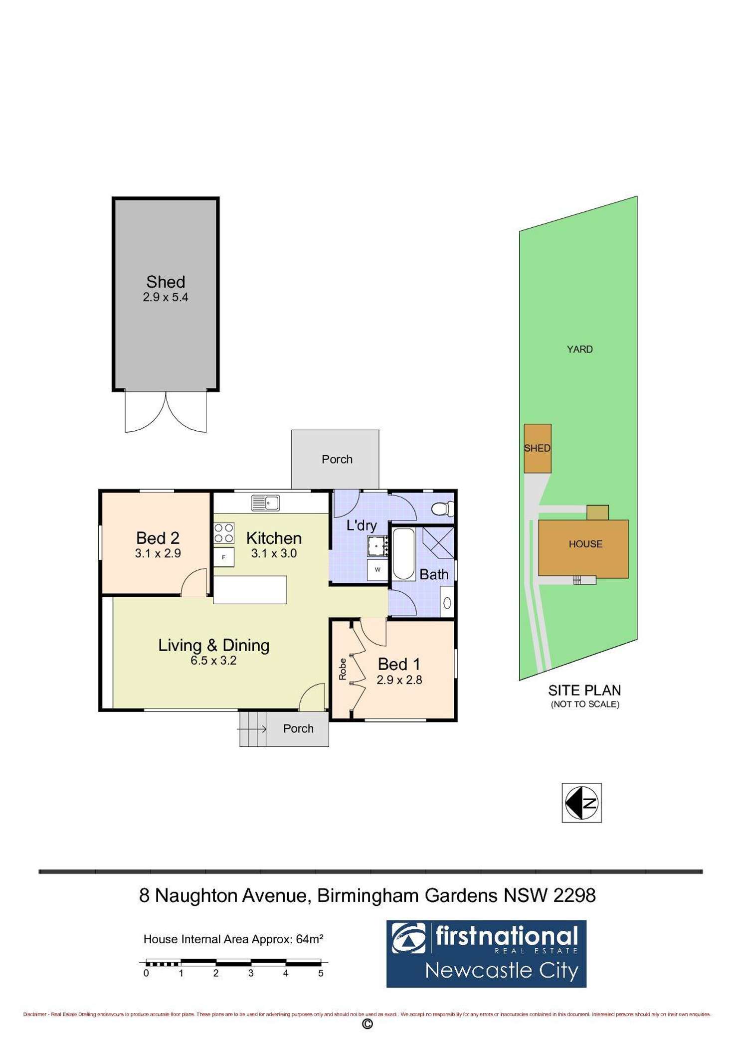 Floorplan of Homely house listing, 8 Naughton Avenue, Birmingham Gardens NSW 2287