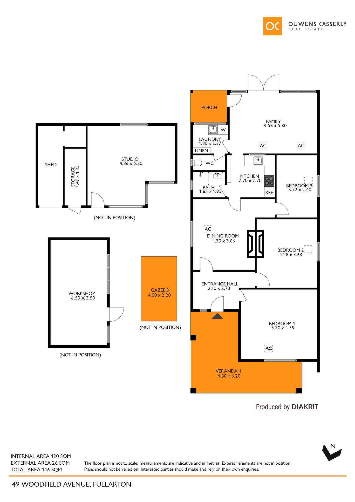 Floorplan of Homely house listing, 49 Woodfield Avenue, Fullarton SA 5063