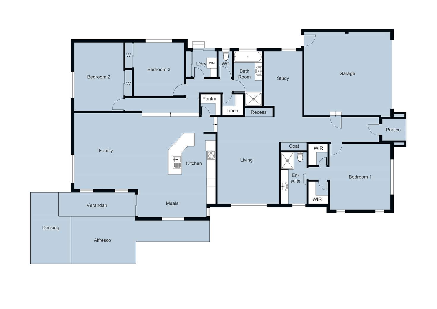 Floorplan of Homely house listing, 30 Pinevale Way, Ballarat North VIC 3350
