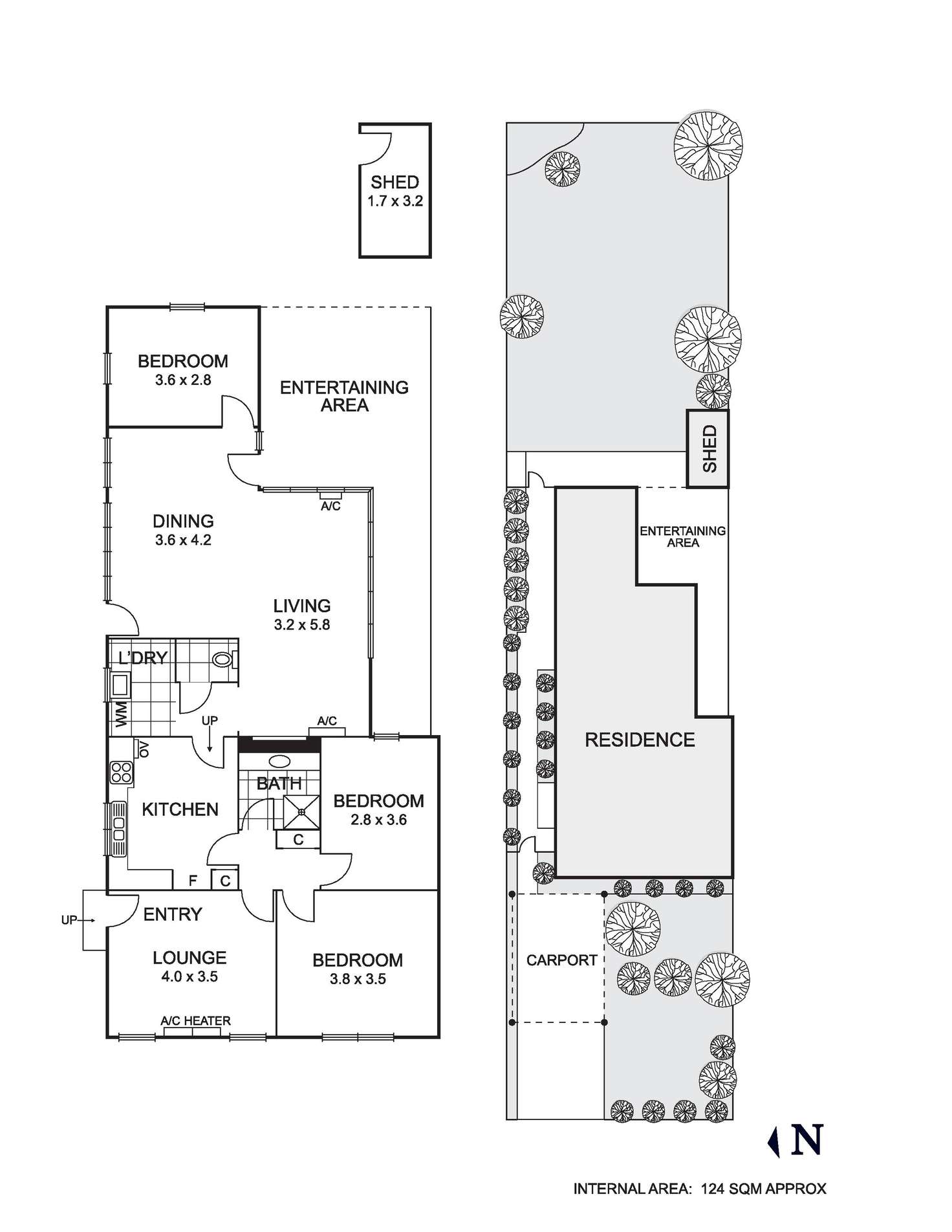 Floorplan of Homely house listing, 4 Burt Street, Northcote VIC 3070
