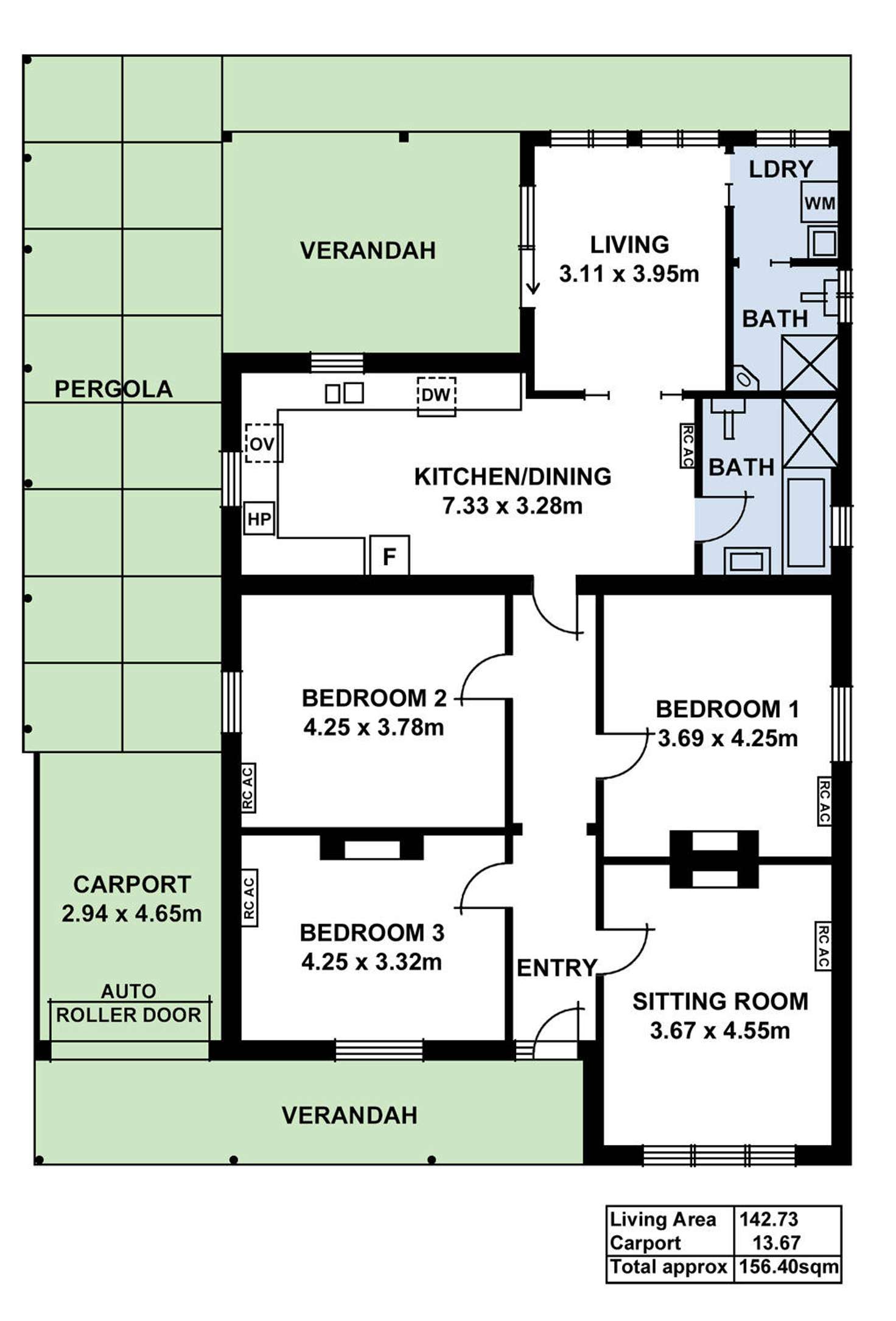 Floorplan of Homely house listing, 11A Grant Avenue, Rose Park SA 5067