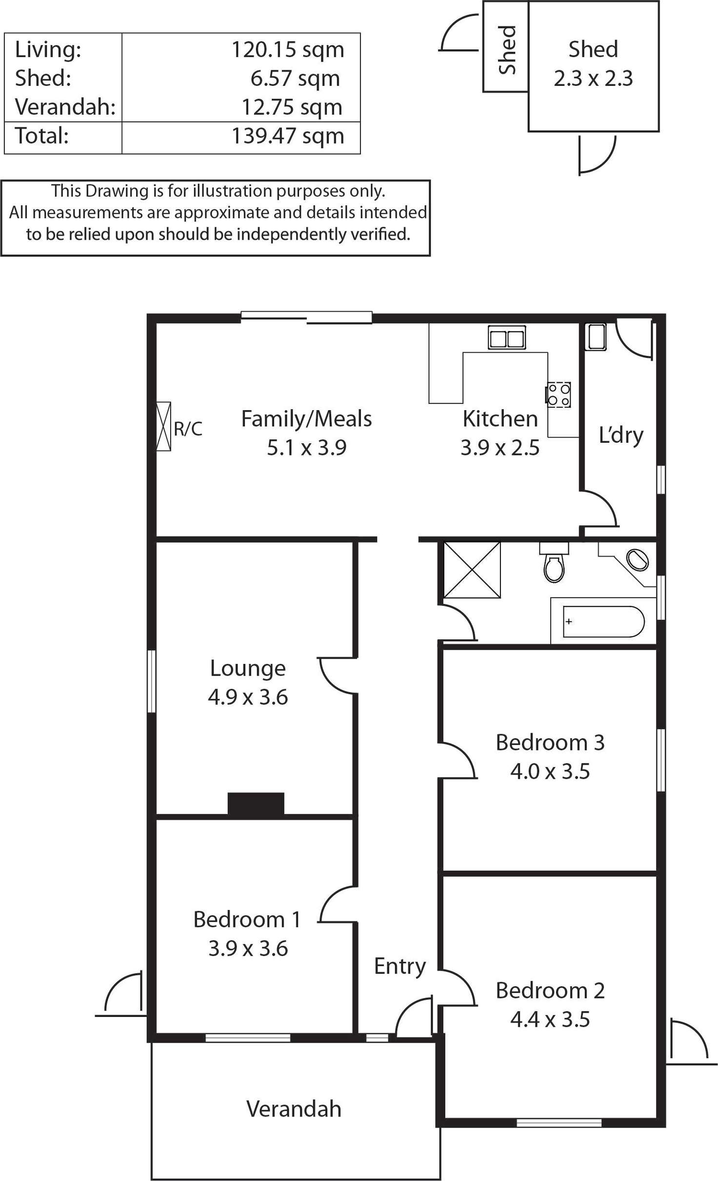 Floorplan of Homely house listing, 9 Victoria Street, Albert Park SA 5014