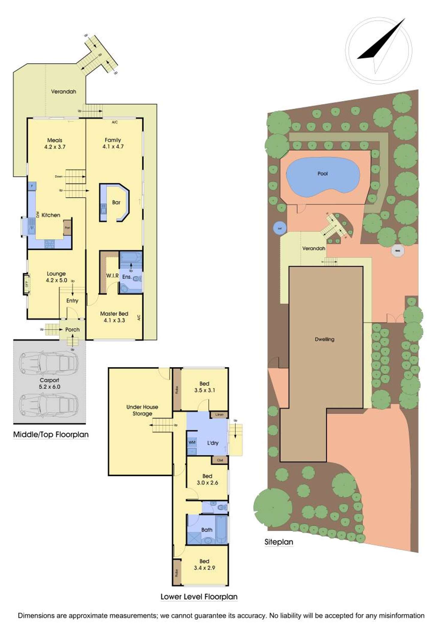 Floorplan of Homely house listing, 18 Landscape Drive, Mooroolbark VIC 3138
