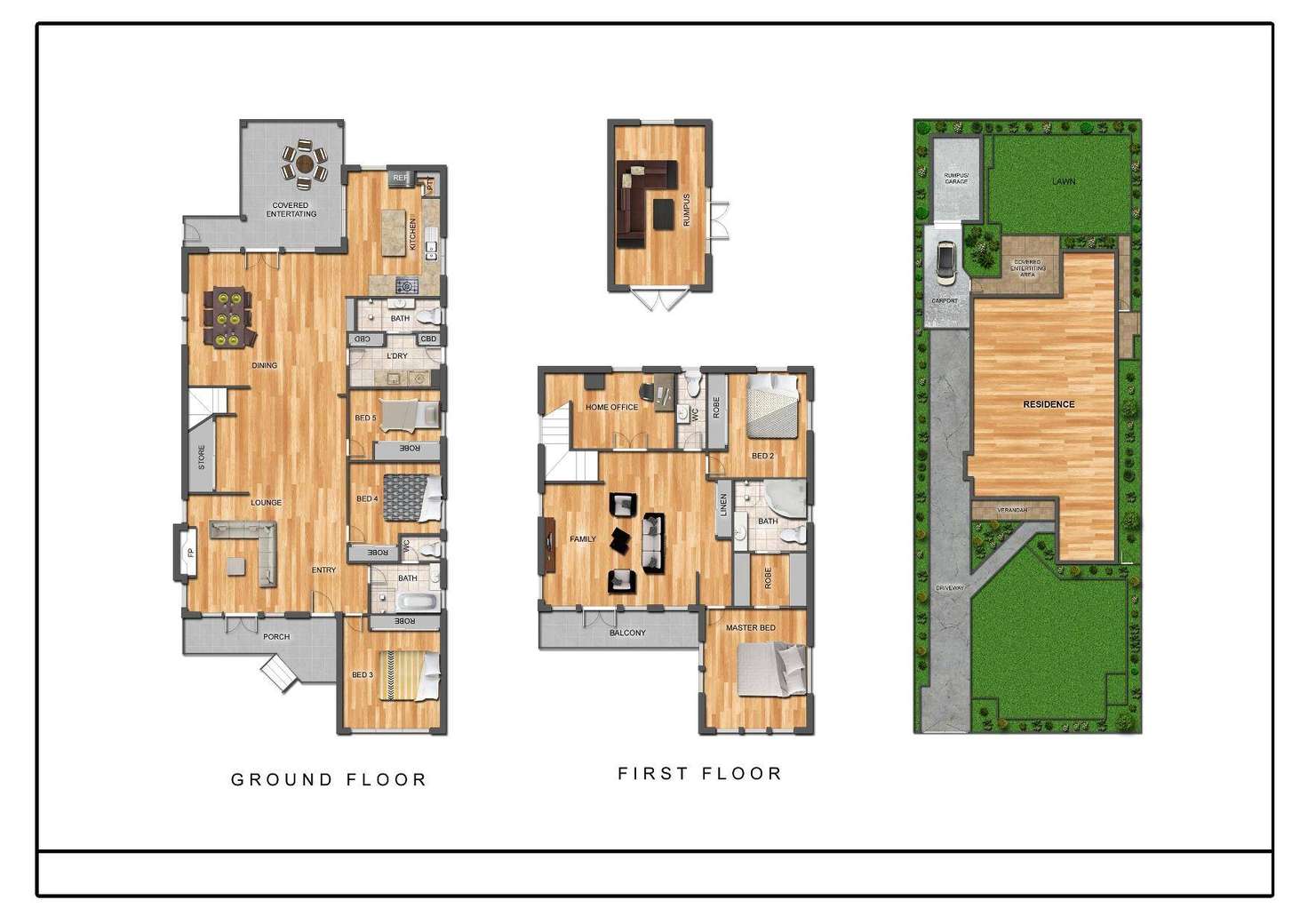 Floorplan of Homely house listing, 114 Woolooware Road, Burraneer NSW 2230
