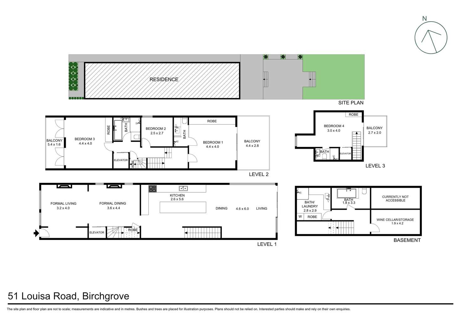 Floorplan of Homely house listing, 51 Louisa Road, Birchgrove NSW 2041