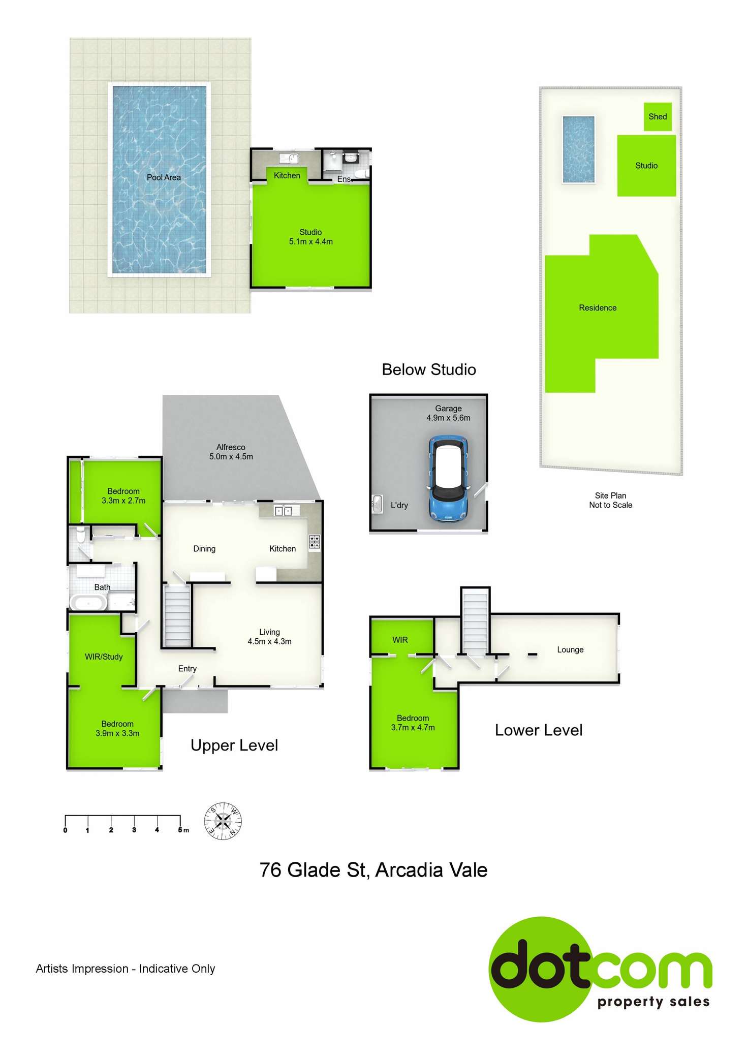 Floorplan of Homely house listing, 76 Glade Street, Arcadia Vale NSW 2283