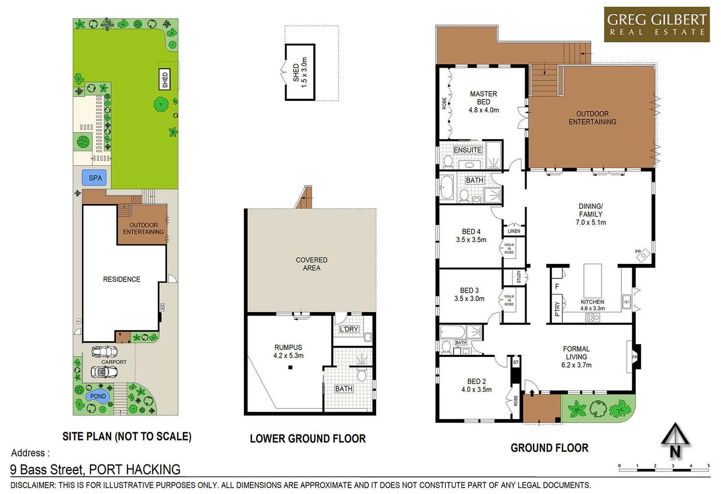 Floorplan of Homely house listing, 9 Bass Street, Port Hacking NSW 2229