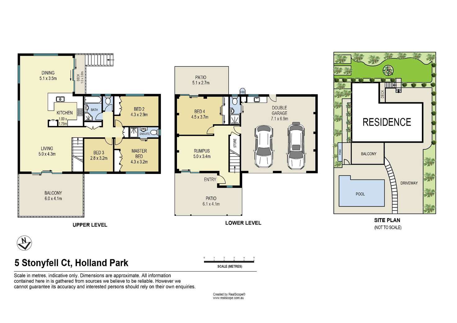 Floorplan of Homely house listing, 5 Stonyfell Court, Holland Park QLD 4121