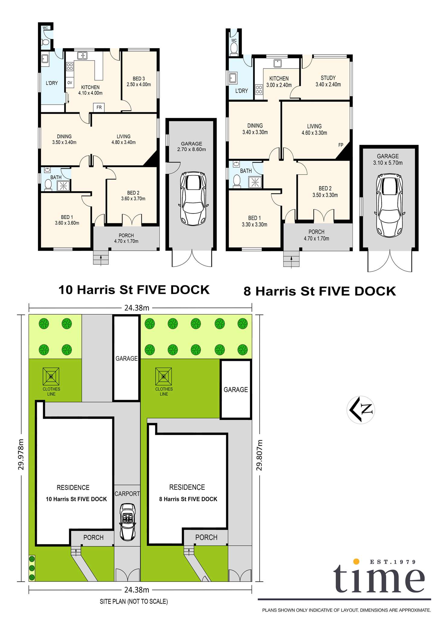 Floorplan of Homely house listing, 8-10 Harris Road, Five Dock NSW 2046