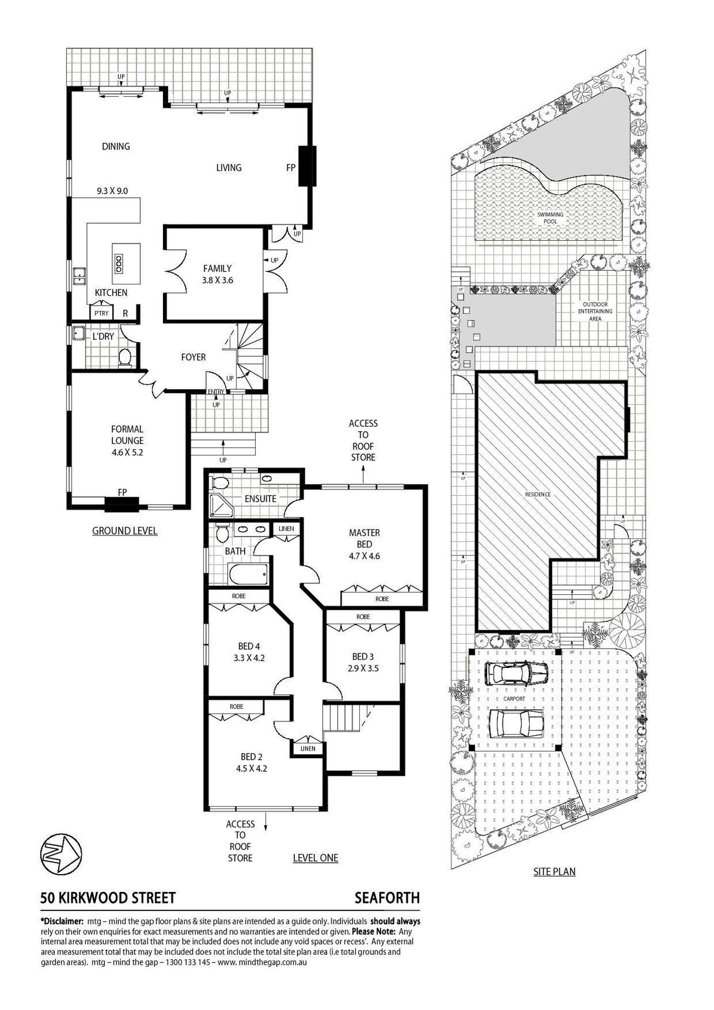 Floorplan of Homely house listing, 50 Kirkwood Street, Seaforth NSW 2092