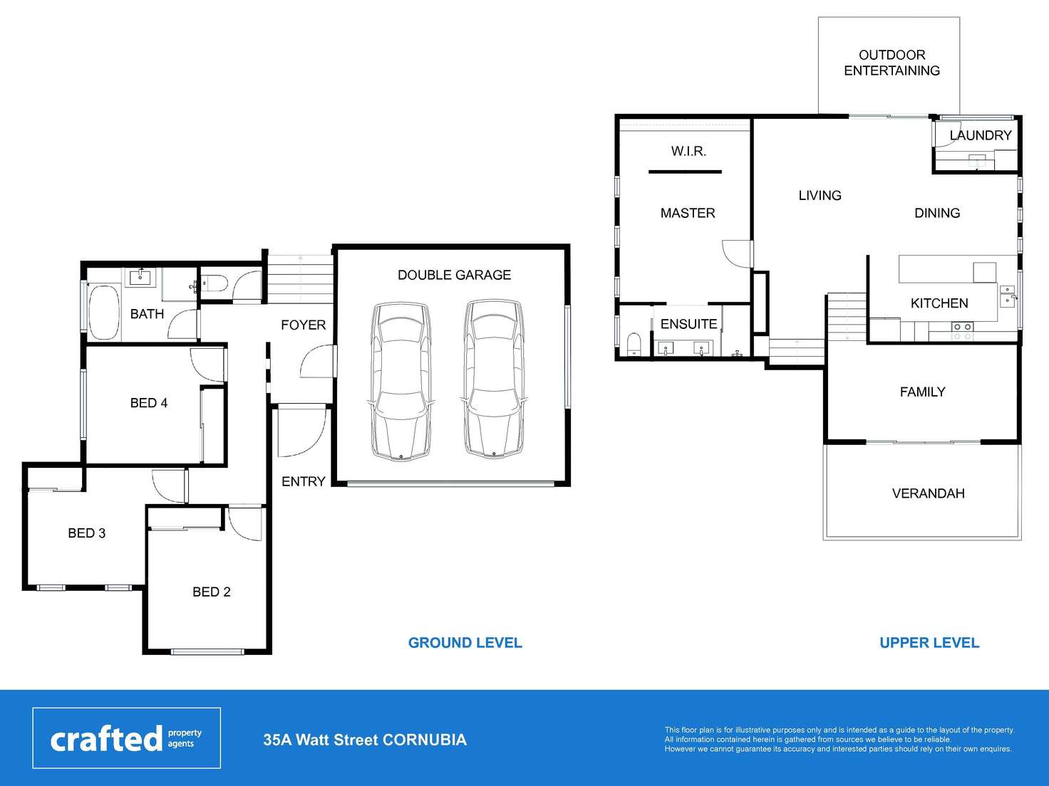 Floorplan of Homely house listing, 35A Watt Street, Cornubia QLD 4130