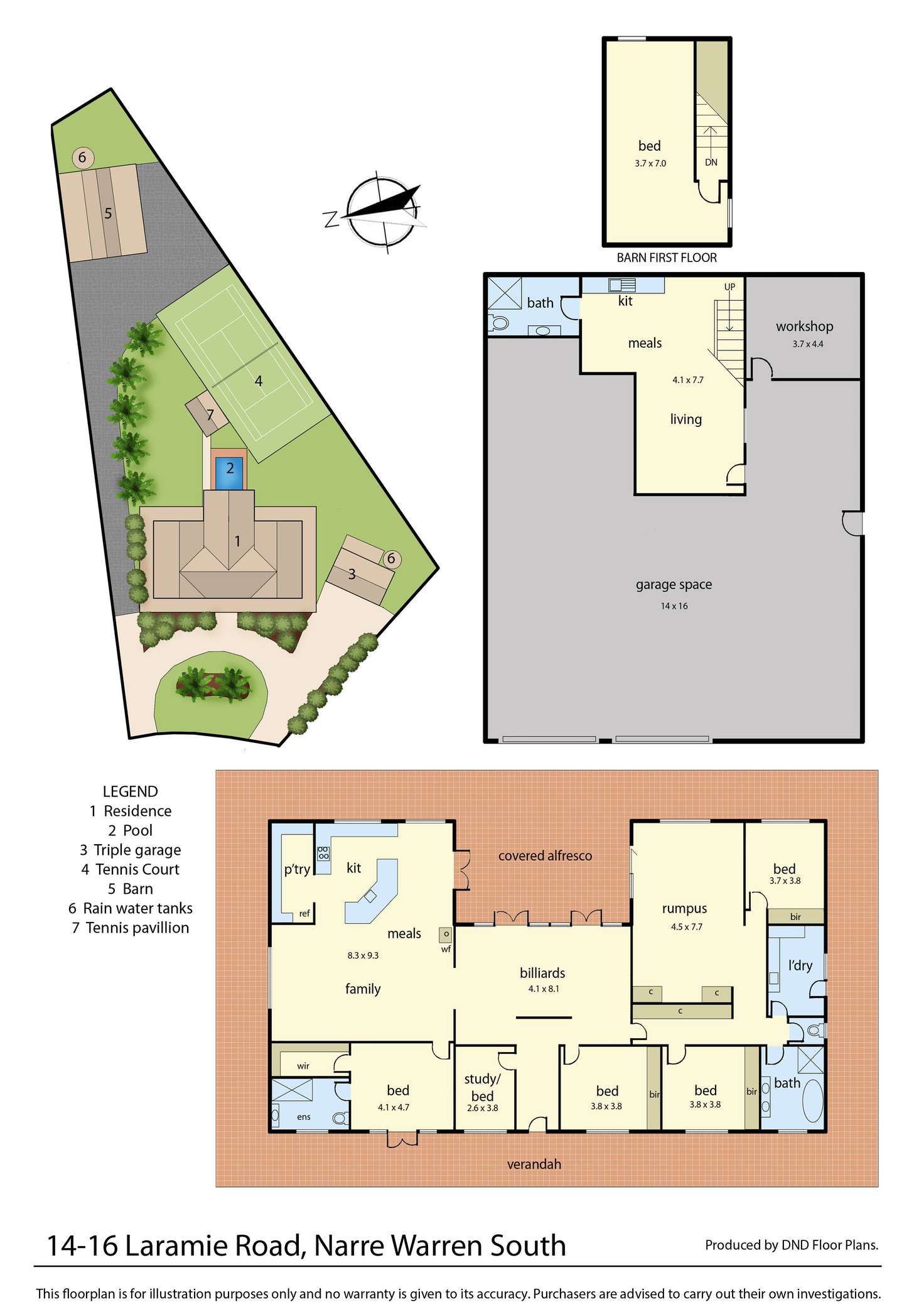 Floorplan of Homely house listing, 14-16 Laramie Road, Narre Warren South VIC 3805
