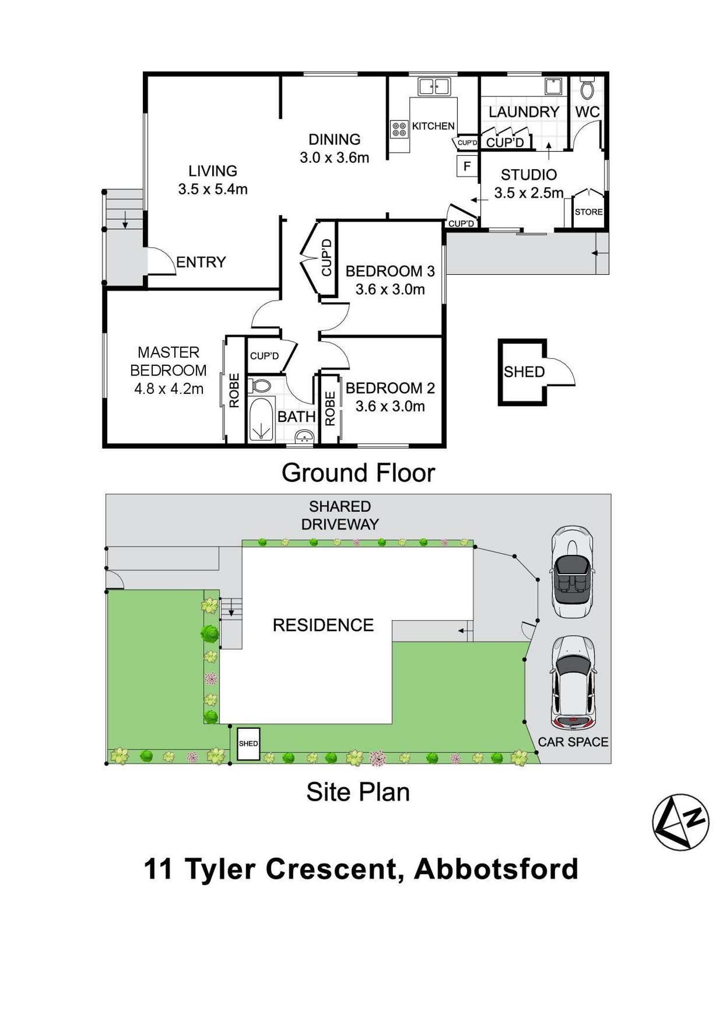 Floorplan of Homely house listing, 11 Tyler Crescent, Abbotsford NSW 2046