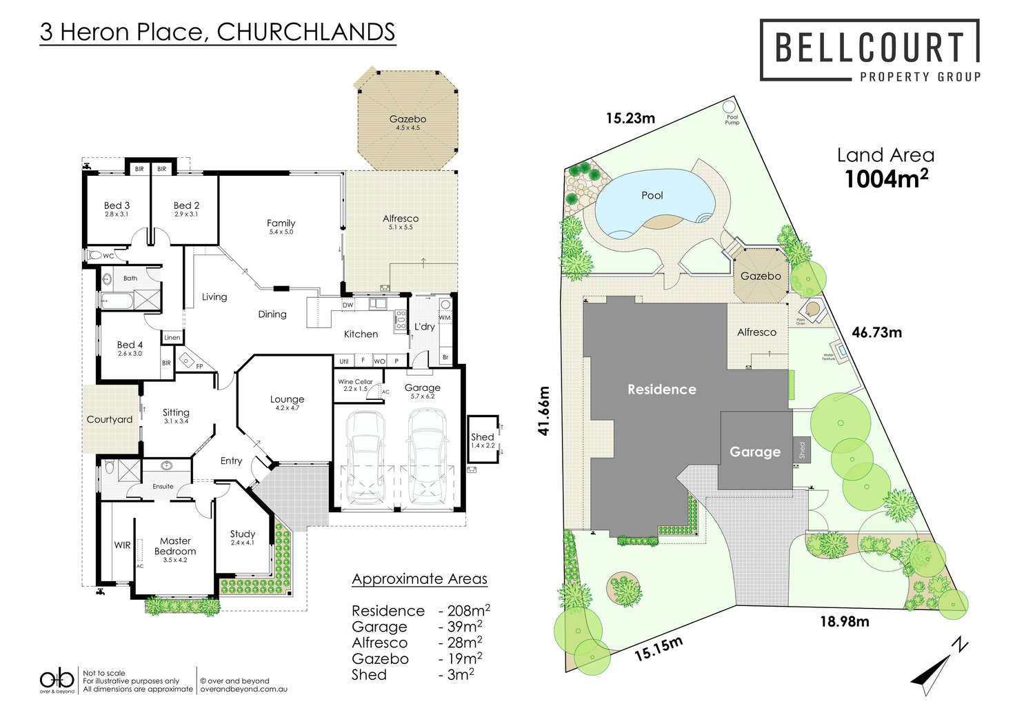 Floorplan of Homely house listing, 3 Heron Place, Churchlands WA 6018