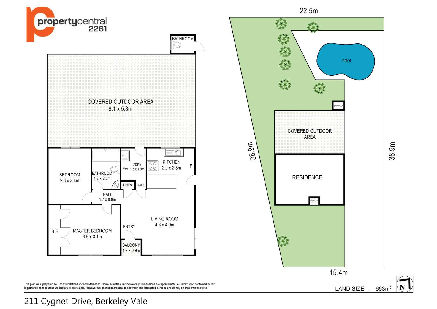 Floorplan of Homely house listing, 211 Cygnet Drive, Berkeley Vale NSW 2261