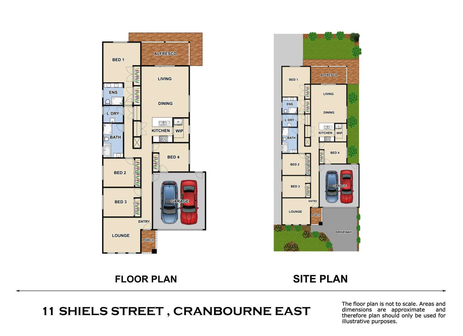 Floorplan of Homely house listing, 11 Shiels Street, Cranbourne East VIC 3977